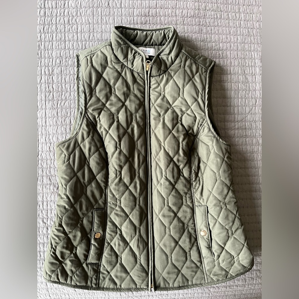 Croft & Barrow Quilted Vest